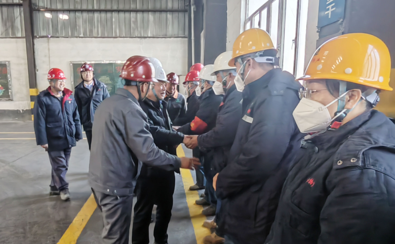 過年好！省國(guó)資委領(lǐng)導(dǎo)把新春祝福送到一線崗位