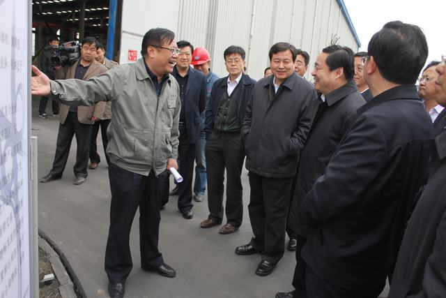 省委副書(shū)記、省長(zhǎng)郝鵬視察青海物產(chǎn)北川工業(yè)物流園