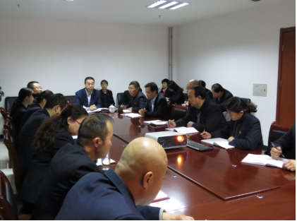 集團(tuán)黨委成員、紀(jì)委書記李志明來我司宣講黨的十九大精神